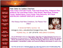 Tablet Screenshot of leeleescreations.shoppingcartsplus.com